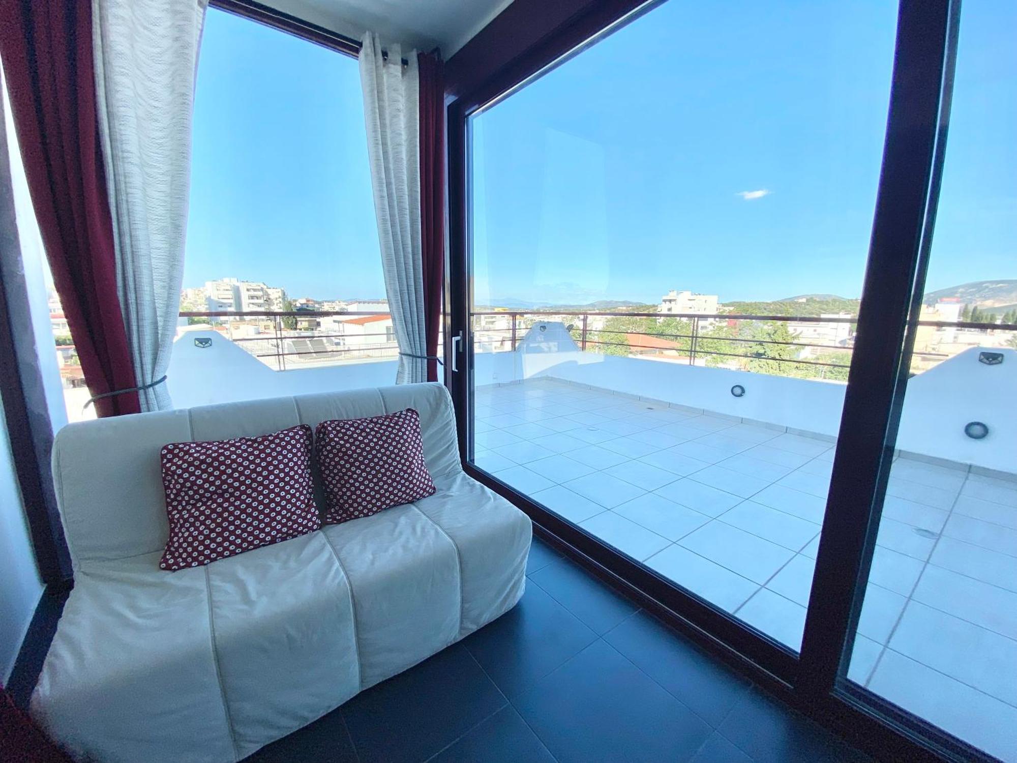 Luxury View Apartment 10Min From Athens Airport Koropíon Extérieur photo